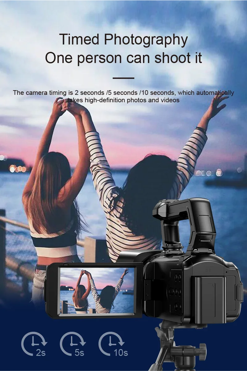 4K YouTube Streaming Camera with Touchscreen 5