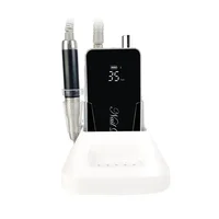 80W Low Vibration Nail Art Drill Rig 35000RPM Cordless Polishing Grinder Cordless Professional Nail Art File Brushless 2