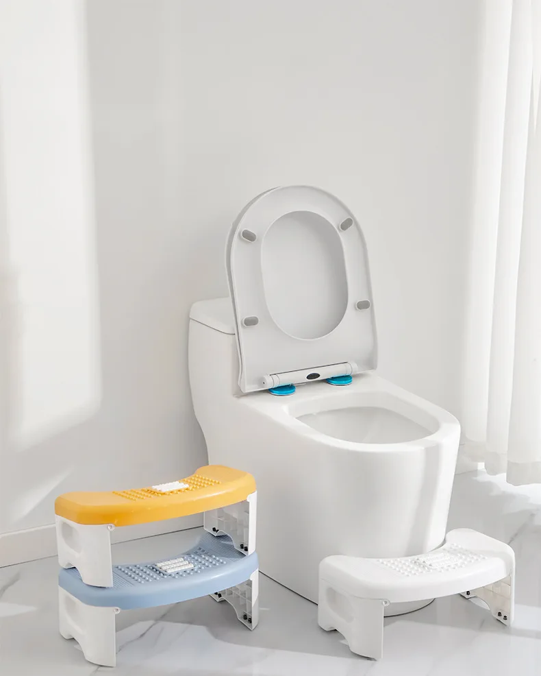 Salle de Bain Squatty Tabouret de Toilette Enfants Enceinte Siège de Femme  Tabouret de Toilette 