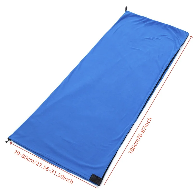 Fleece Sleeping Bag Portable Ultra-light Polar Travel Sheets for Adults Outdoor Camping Tent Bed Warm Sleeping Bag Liner sleeping bag