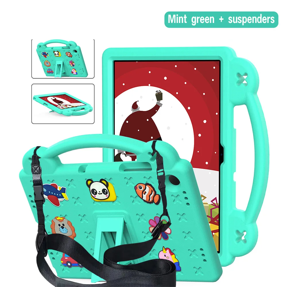 Cartoon EVA Tablet Case with Pen Slot - 10.9 Inch