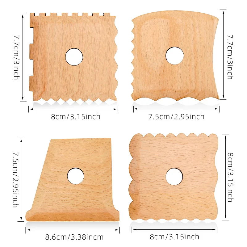 Ceramic Pottery Trimming Tools Set of 6