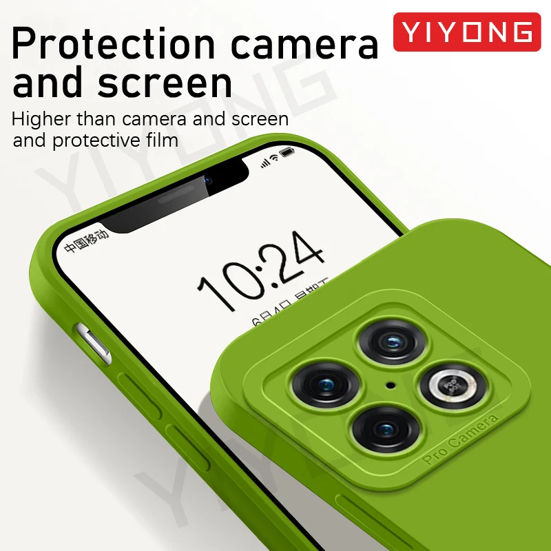 YIYONG Silky Liquid Silicone Soft Phone Case