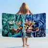 Dragon Ball-G-GOKU Big Microfiber Beach Towels Quick Dry Towel Sand Beach Towels Pool Towel for Travel Swim Pool Yoga 1
