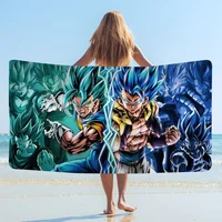Dragon Ball-G-GOKU Big Microfiber Beach Towels Quick Dry Towel Sand Beach Towels Pool Towel for Travel Swim Pool Yoga 1