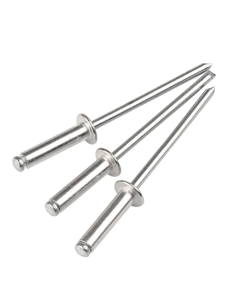 M2.4 M2.8 M3.2 M3.6 M4 M5 M6.4 Aluminum Alloy Round Head Pop Rivet Decorative Rvet Exhaust Rivet rivets and fasteners rivets and screws