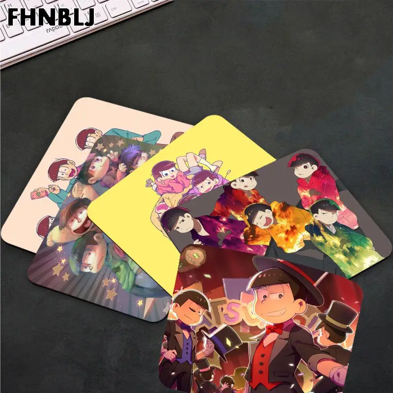 Пользовательский кожаный коврик для ноутбука Osomatsu san топ продаж оптовая продажа