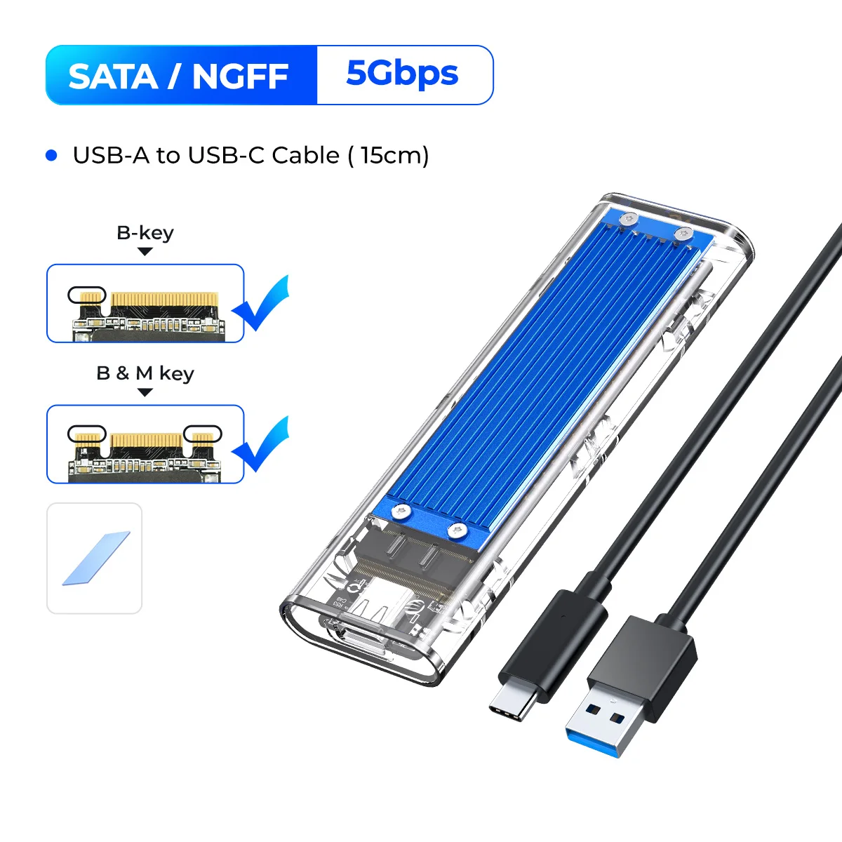 NGFF - 5Gbps Blue