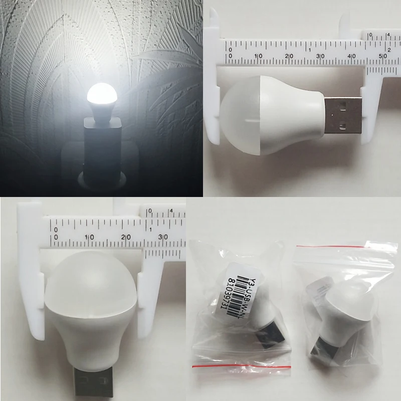 LED Light Night Light Mini Night Light Book Light Mini LED Light LED Desk Lamp 8pcs USB Plug Lamp Computer Mobile Power Charging Small Book Lamps LED Eye Protection Reading Light Round Light Night