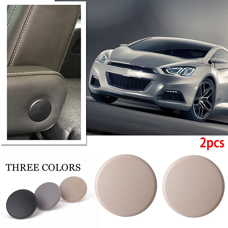 

2 Pcs Car Armrest Box Snap Buckle Rear Armrest Rotating Screw Cover For Chevrolet Tahoe GMC Yukon 2019 Car Accessories