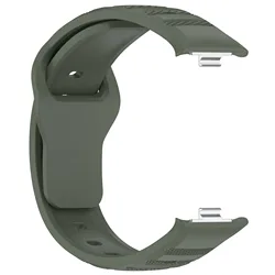 Silicone Sport Watchband Replacement Wristband - Mi Band 8 9 10pro (Green)