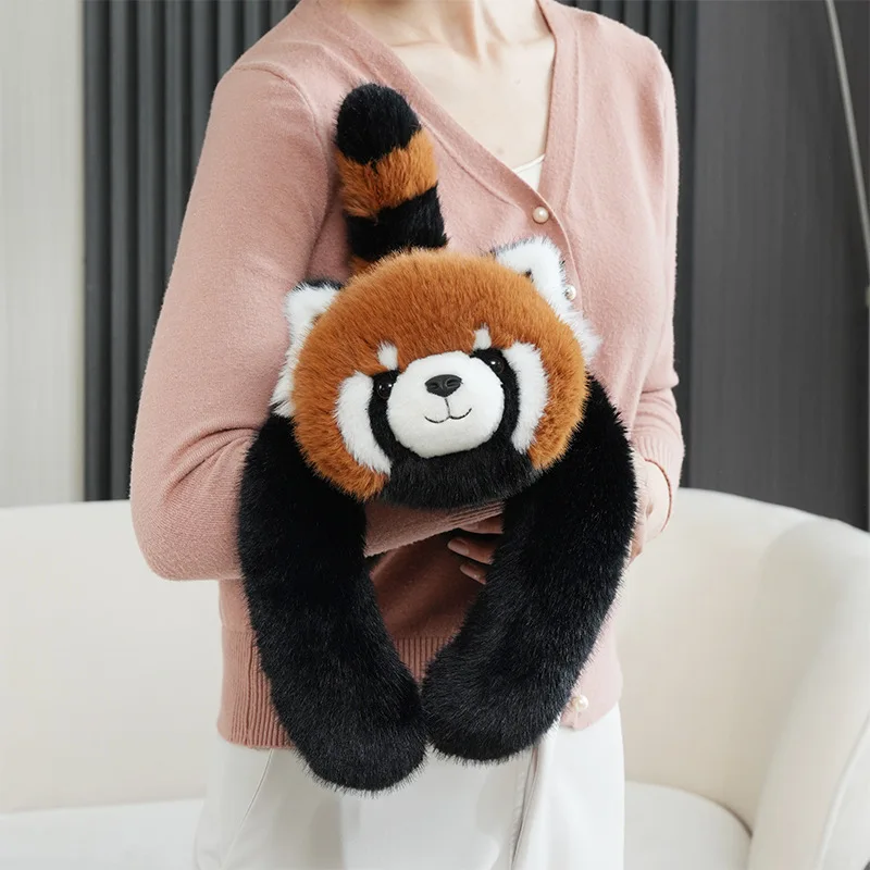 30-65cm Kawaii High Quality Forest Animal Plush Pillow Soft Long Arms Red Raccoon Dinosaur Bear Sloth Koala Plush Toy Home Decor