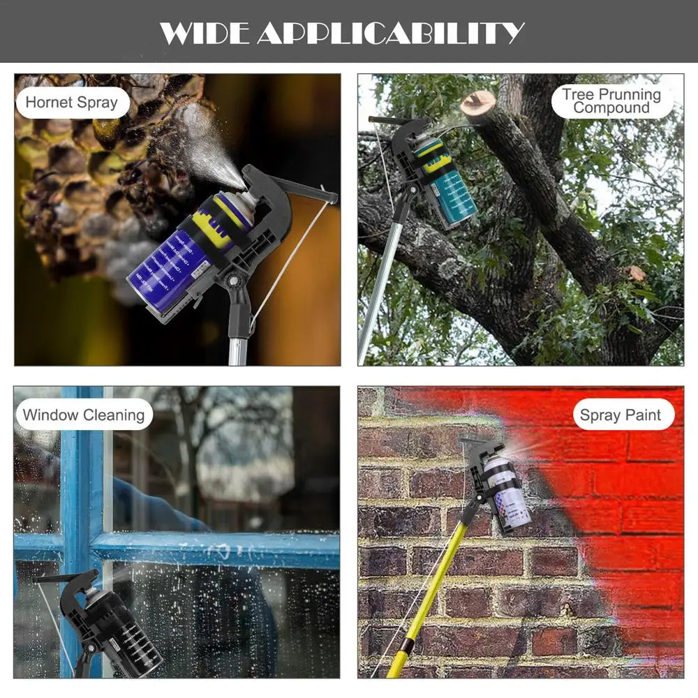 Description Picture 6 of itemSpray Paint Can Holder Extender Adjustable Angle Spray Extender Adjustable Angle Spray Extender Wasp Nest Aerosol Can Extension