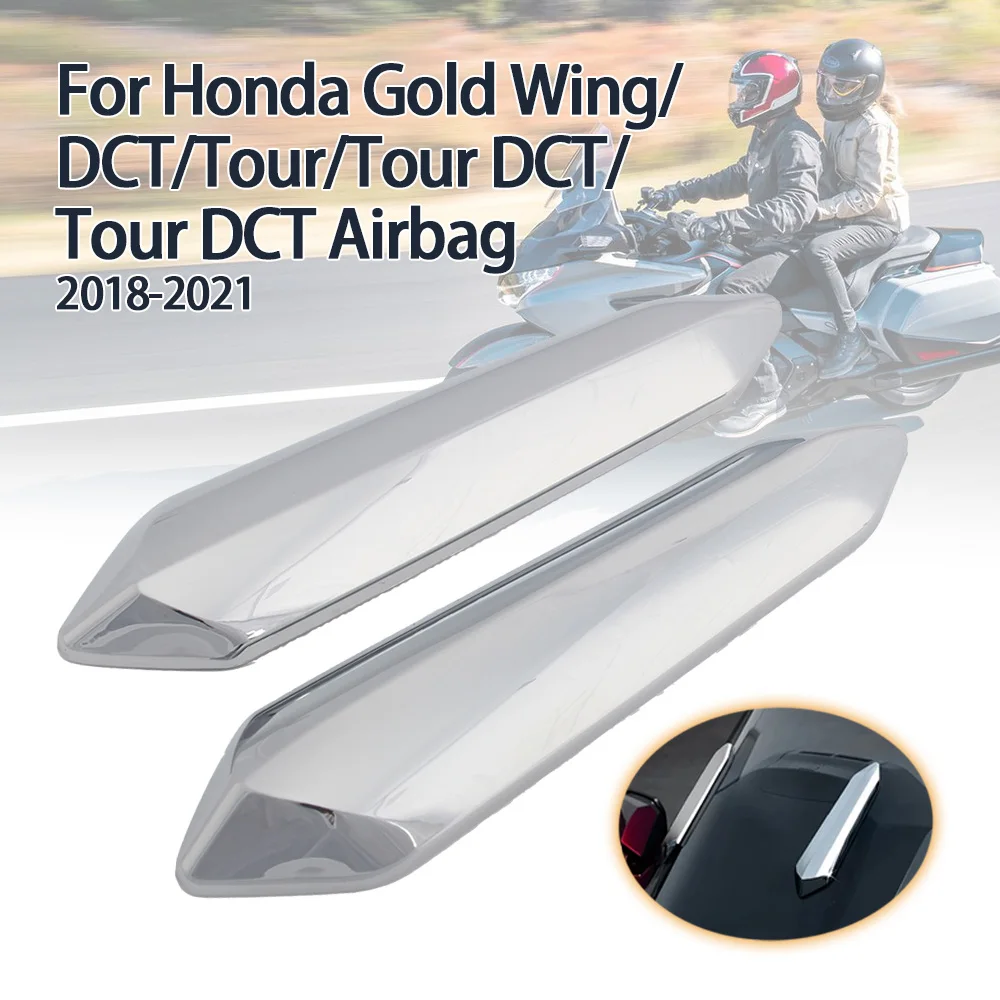 Gold Wings Motorcycle Windshield Strut Covers Trim For Honda