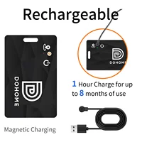 AIYATO Wireless Airtag Wallet Card Locator Charging GPS Tracker Smart Tag Airtag Work with Apple Find My APP Air Tags for IOS 2