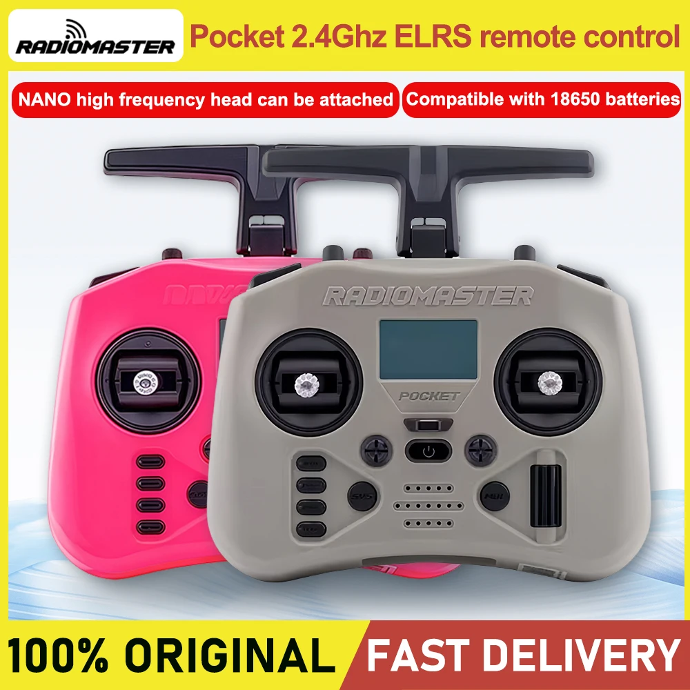 Radiomaster Pocket 2.4 GHz ELRS Télécommande RC pour FPV Drone