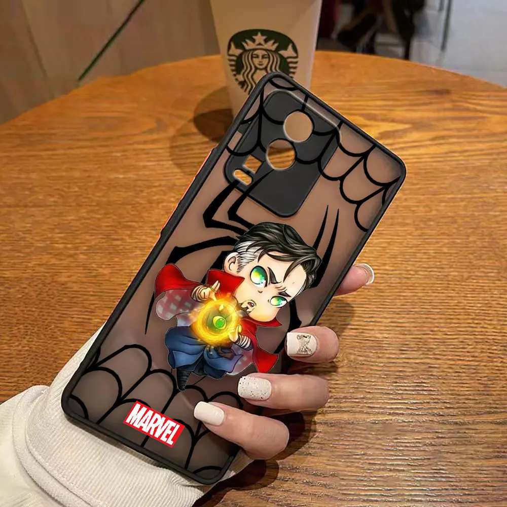 thumbnail image 1 of Funda mate para VIVO X90 X80 X70 5G X60 X50 X30 IQOO NEO 3 5 7 PRO PLUS X27 X23 X20 Funda Capa Los vengadores de Marvel Anime dibujos animados, 1 of 5