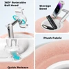 New 2024 Plush Pillow Phone Tablet Bracket Desktop Stand Adjustable Length Angle For Live Straming Video Chat Lazy Tablet Holder 5