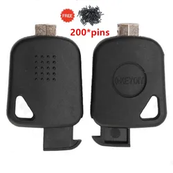 Universal Transponder Car Key Fob Shell Case with Chip Holder and Free Pins - Multi - Pack Options Available (50)