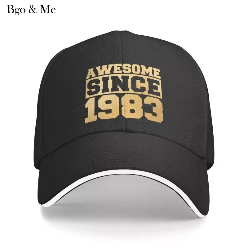

2023 New Fashion Unisex 1983 Birthday Baseball Cap Adult Adjustable Dad Hat Men Women Outdoor