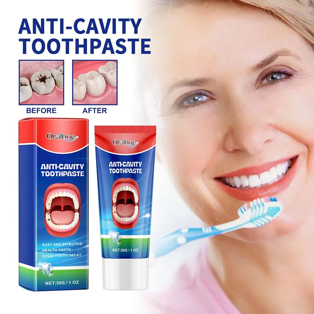 Anti Decay Toothpaste Dental Caries Repair Cream Prevent Tooth Decay Protect Teeth Remove Plaque Toothache Relieve Periodontitis teeth health product