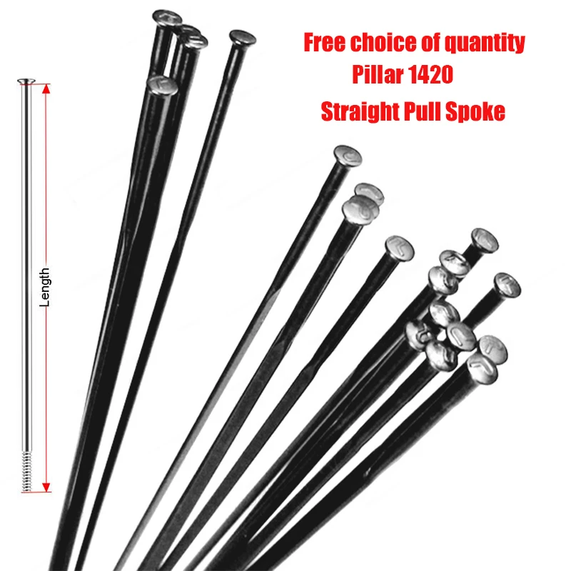 Rayons Pour Vélo En Acier Inoxydable – Lot De 10 – Calibre 14G (2.0 Mm) – Longueur Variable 210-302 Mm – Pour VTT Et Vélo De Route - 3