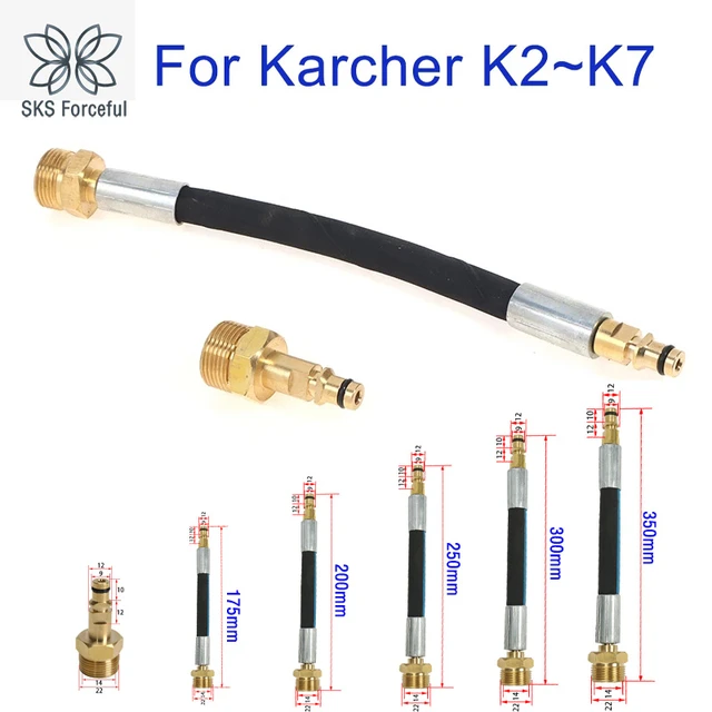 High Pressure Washer Hose Adapter M22 High Pressure Pipe Quick Connector  Converter Fitting for Karcher K-series Pressure Washer - AliExpress