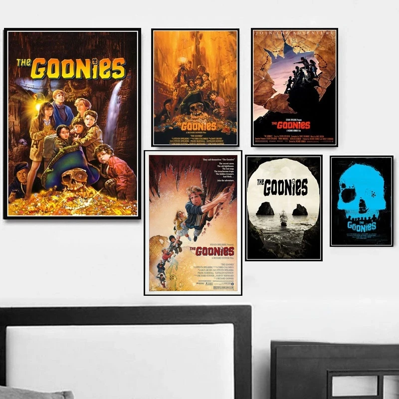 The Goonies Classic Movie Poster Canvas Painting Wall Art Prints Immagini Per Soggiorno Home Decor