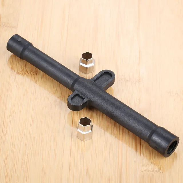 3x ก๊อกน้ำ Horseshoe ติดตั้งสกรูประแจซ็อกเก็ตประแจ Double End ลบเครื่องมือชิ้นส่วนซ่อม9 10 11 12มม. 6