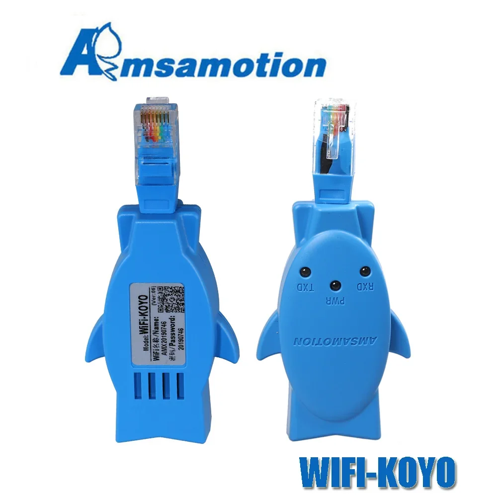 

Адаптер программирования KOYO PLC Wi-Fi, беспроводной адаптер для замены кабеля связи USB-KOYO, адаптер RJ45 на RS232