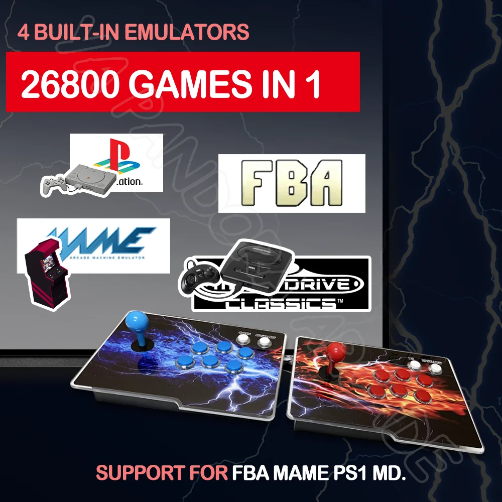 Pandora Saga DX2 box Arcade games machine 26800 games in 1