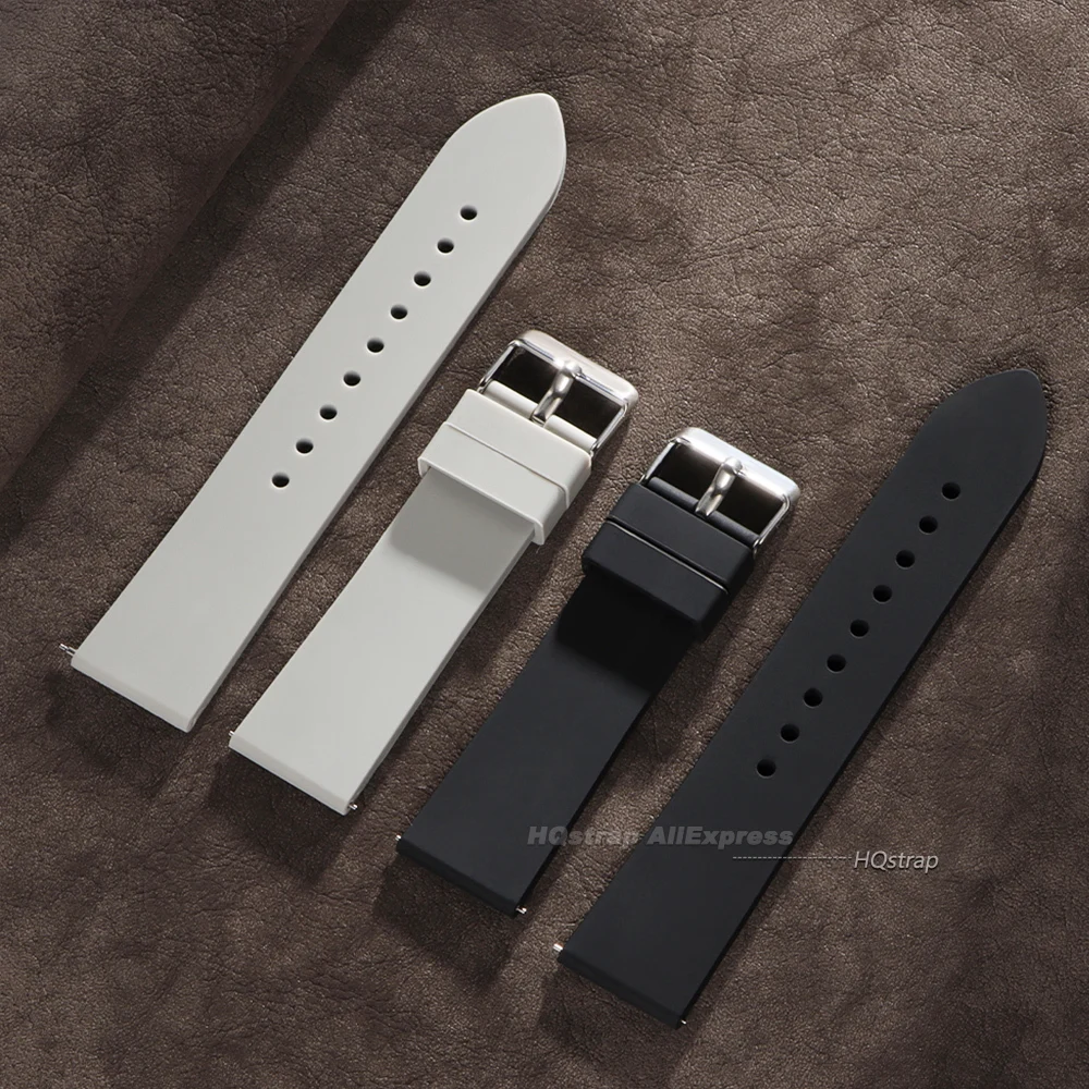 Universal Silicone Quick Release Watchband Bracelet – Flexible & Durable Wristband