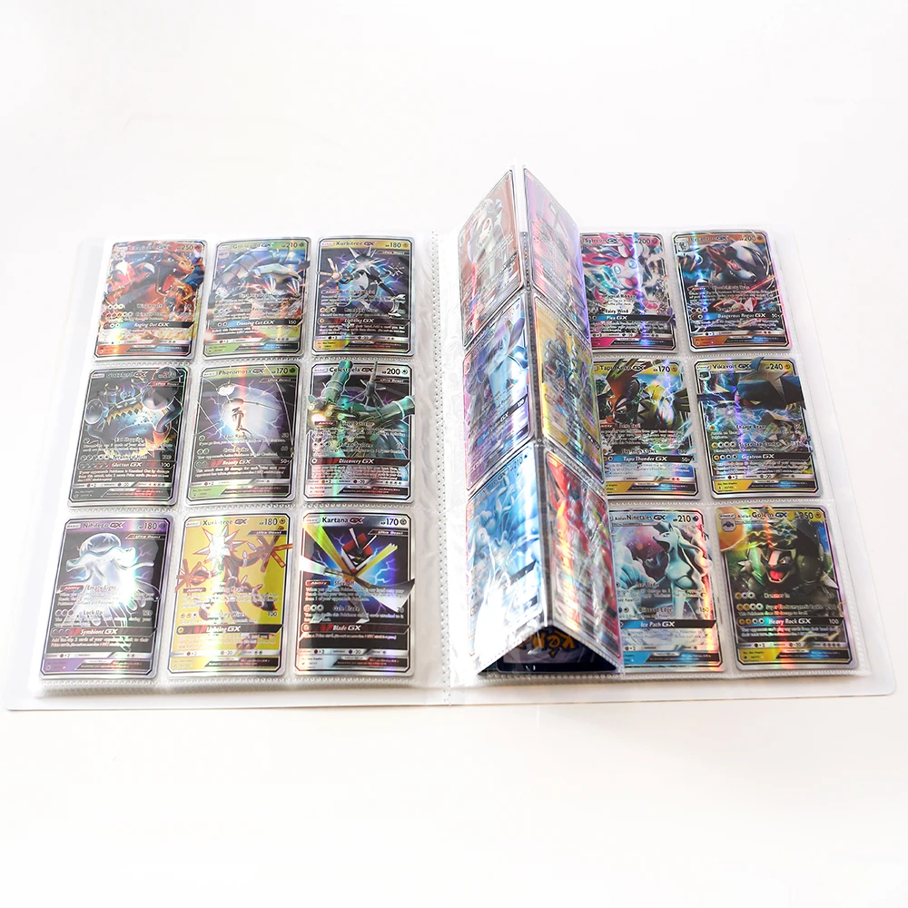 Album des cartes pokemon grand Form 432 cartes 3D + 10 EX + 10 GX