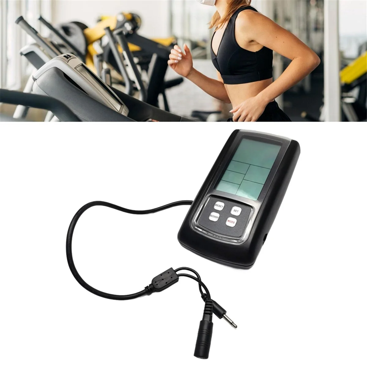 BAAU Exercise Bicycle Speedometer Universal Professional Indoor Cycling Bike Monitor Heart Rate Time Fitness Bike Computer