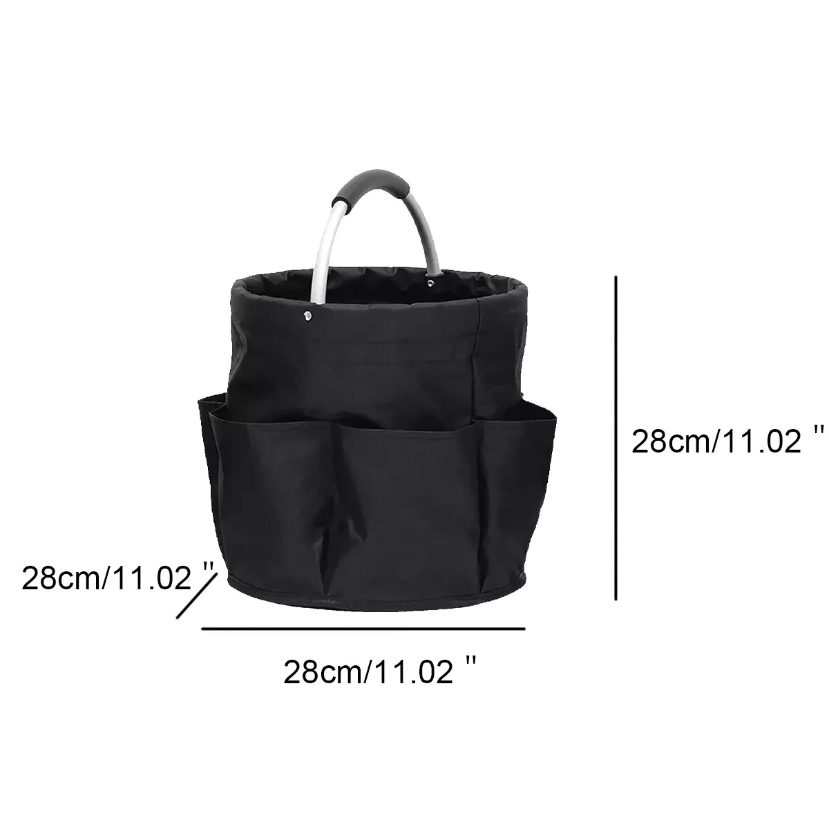 Multifunctional Picnic Outdoor Beach Basket Handheld Foldable Storage Washbag Bath Home Shopping Cleaning Basket