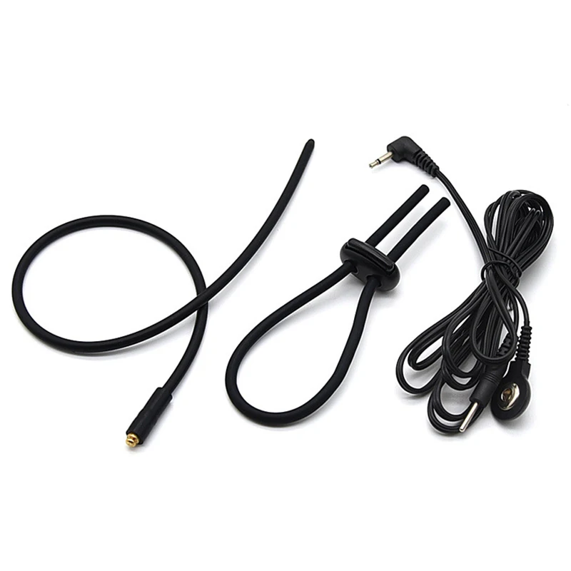 Urethral Dilator Electric Shock Urethra Plug Penis Stimulation Urethral Catheter Dilator Sounding Prostate Massager Penis Plug Sex Toys Men