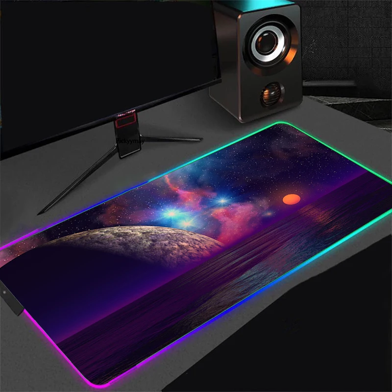 Tapis De Souris LED  Univers Tapis De Souris