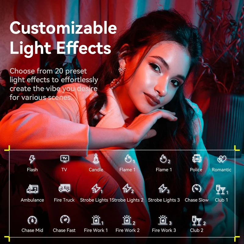Ulanzi VL-120C/VL-120Bi RGB/Bi-Color Fill Light Custom 120W 2700K-6500K V-Mount COB Video Light with Wireless APP Control 6