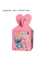 6pcs Pink candy box