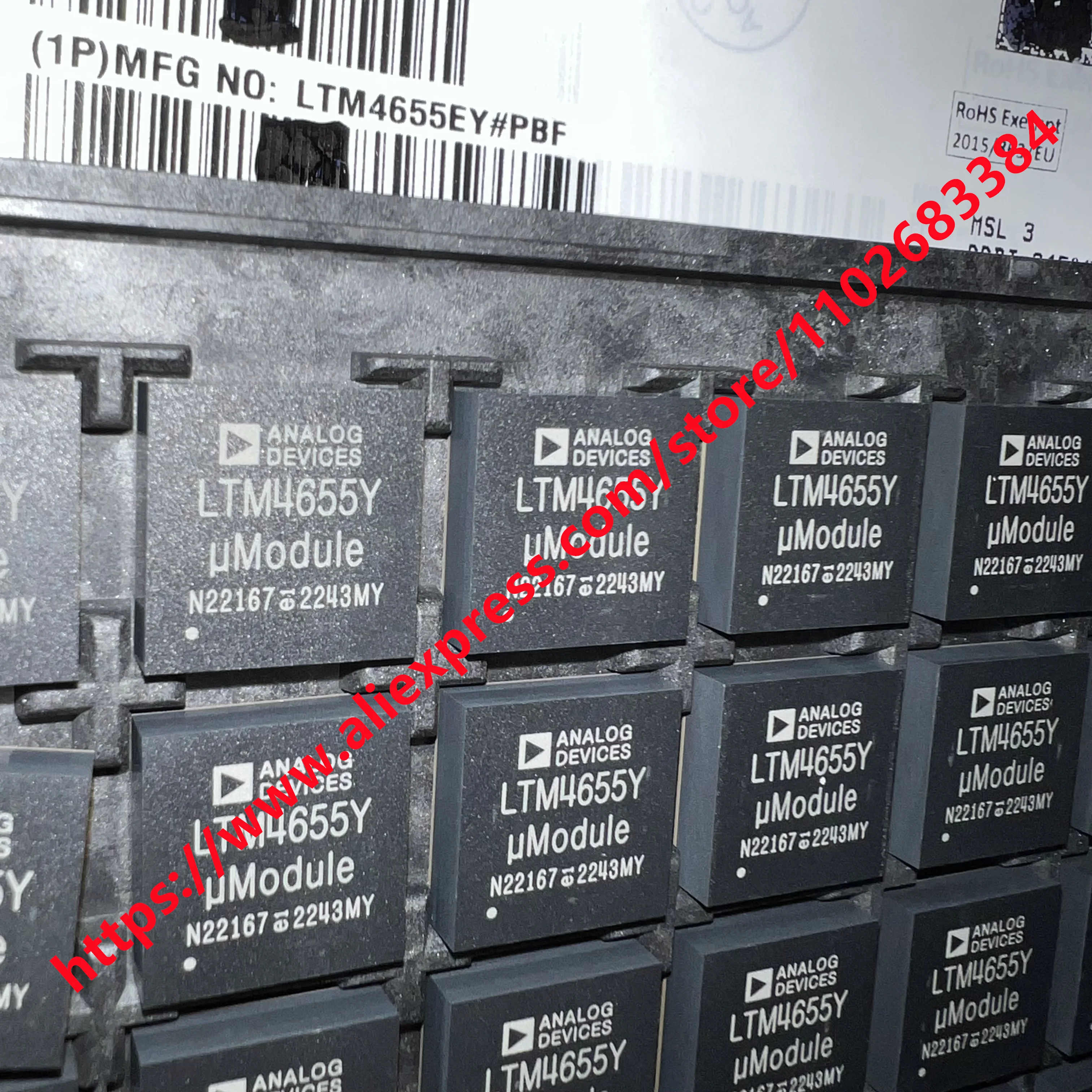 LTM4655EY  PBF BGA, 신제품 및