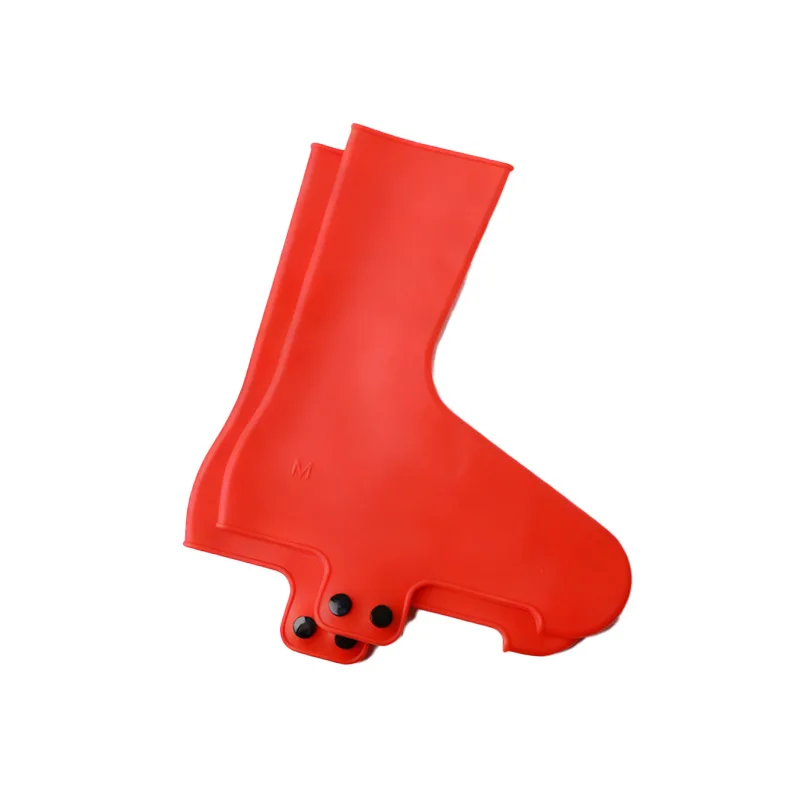 Waterproof Windproof Thermal Cycling Shoe Covers - Easy Clean Silicone Overshoes