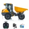RTR LESU Painted Assembled 6MDX 1/14 RC Tipper 4X4 Hydraulic Articulated Dumper Car Toy With Sound Light Group THZH1395 3