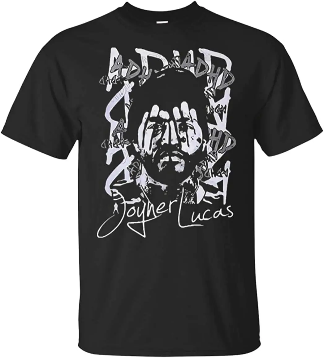 

Joyner Lucas Devil’s Work ADHD Vintage Patterned Shirt Adult Black T-Shirt