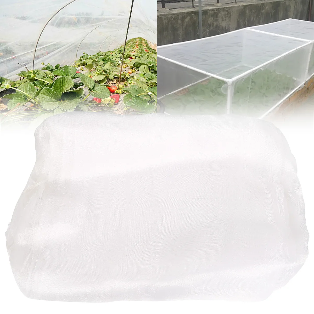 2.5X10M Garden Vegetable Insect Net Cover Garden Fabric Fruit Plant Cover Winter Frost Protection Sun Pest Protection plant netting plant insect netting plant frost cover