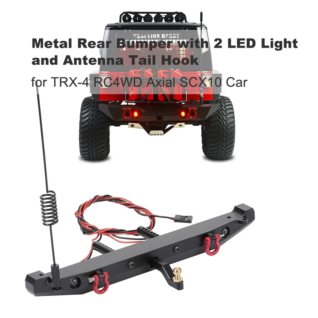 1:10 RC ũѷ ڵ LED  ׳  ũ, ݼ ĸ , TRAXXAS TRX4  SCX10 90046