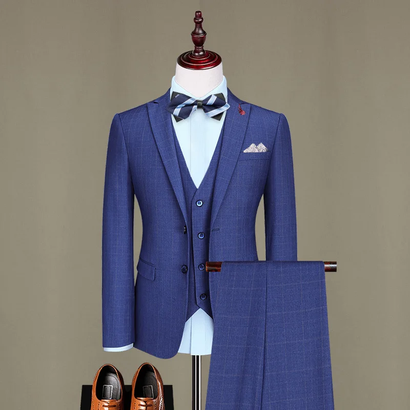 

Custom Made Groom Wedding Dress Blazer Suits Pants Business High-end Classic Dress Trousers ZHA05-29599