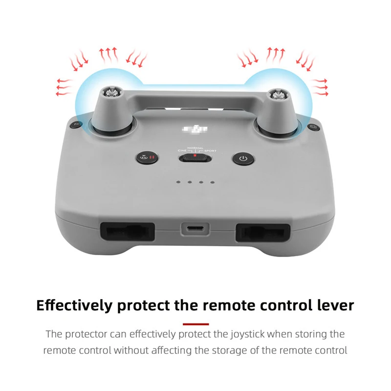 DJI Flip/NEO/Mavic 3/Air2S/MINI 2/Mini 3 Pro RC-N1/N2/N3 제어 엄지 로커 스틱 홀더 커버용 로커 조이스틱 보호대