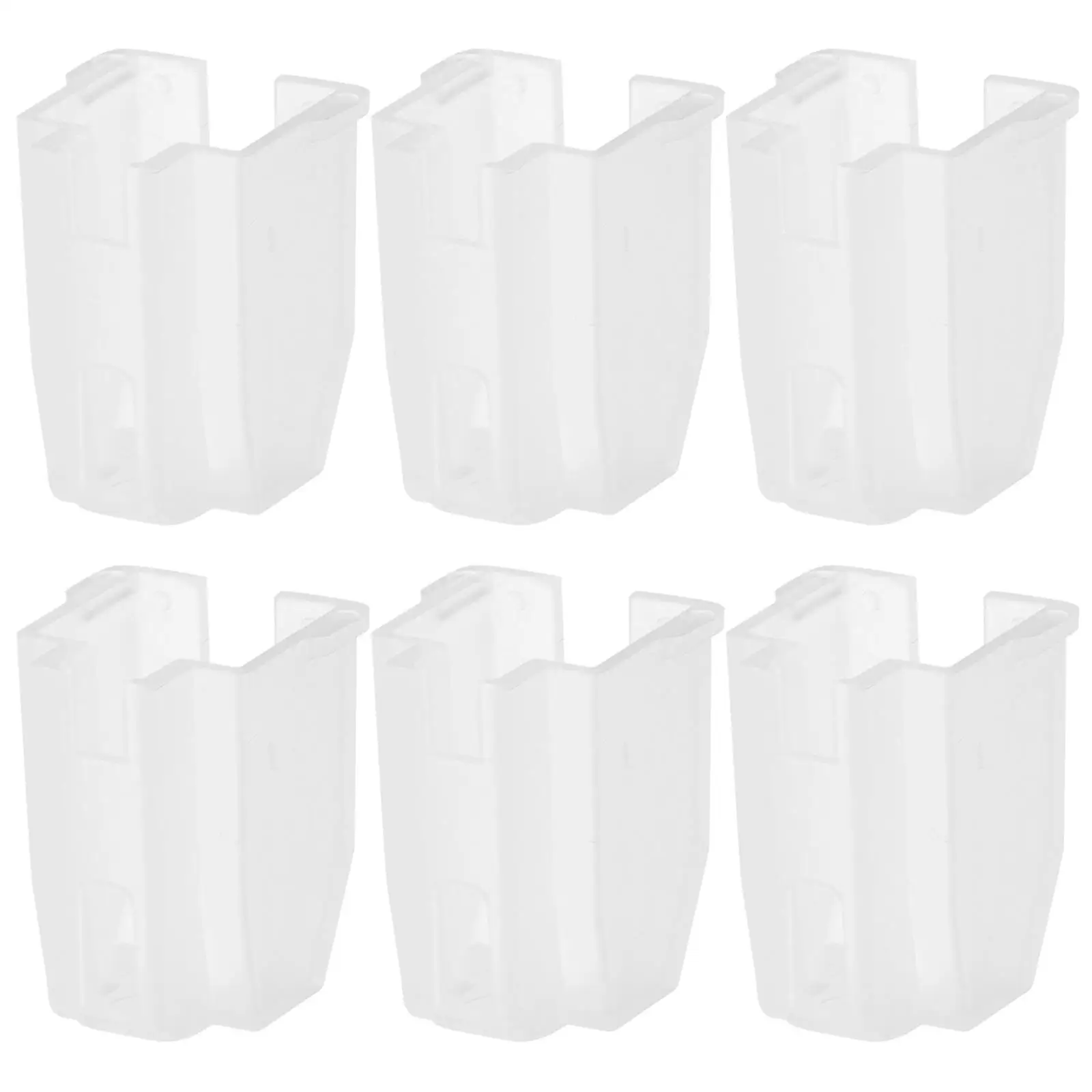 6 Pcs Stylus Dust Cover Record Player Needle Protector Durable Plastic Anti Static Design Suitable For Turntable Models Dj