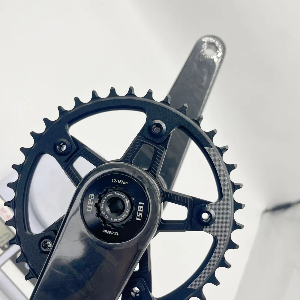 リード-超軽量シングルスピードクランク,ボトムブラケット38t