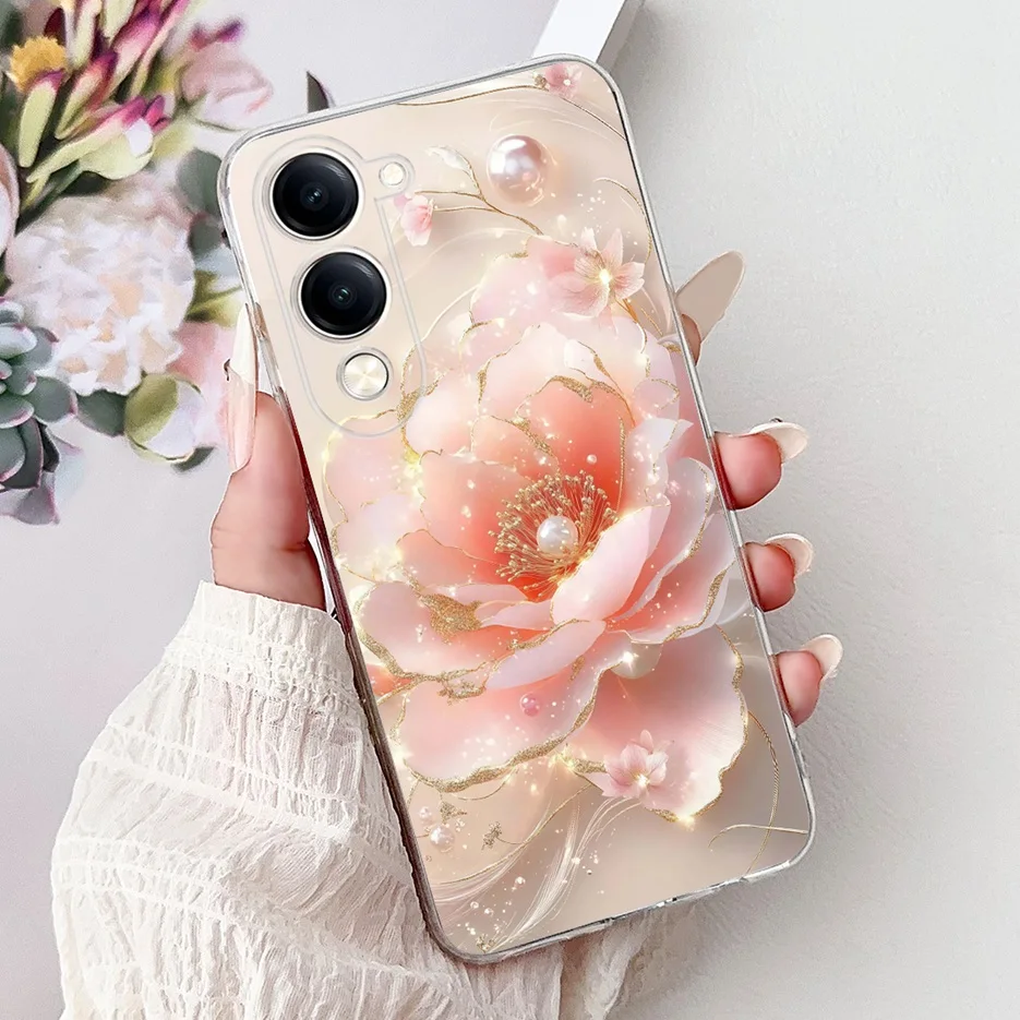 Cute Cat White Lion King Painted Soft Slim Phone Case